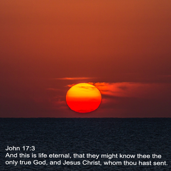 A Beautiful Sunset Tells Of God's Love